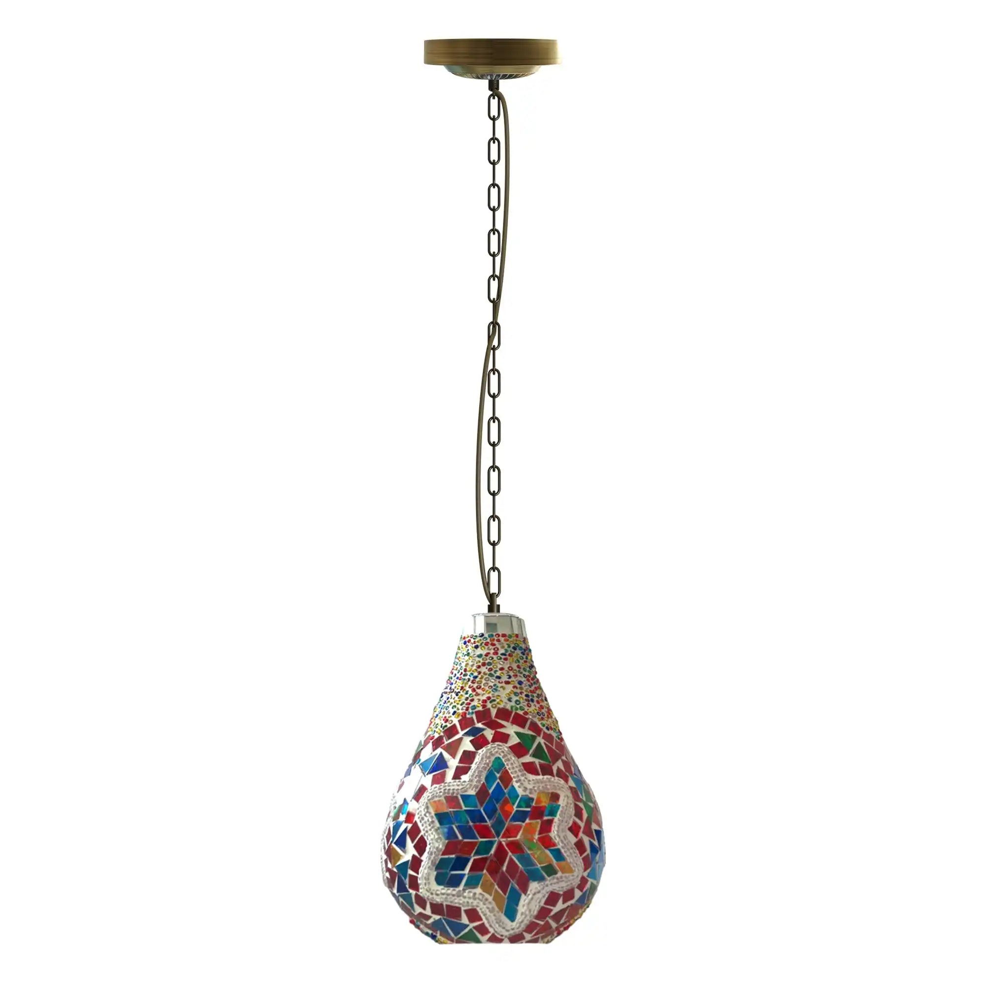 turkish mosaic hanging lamps