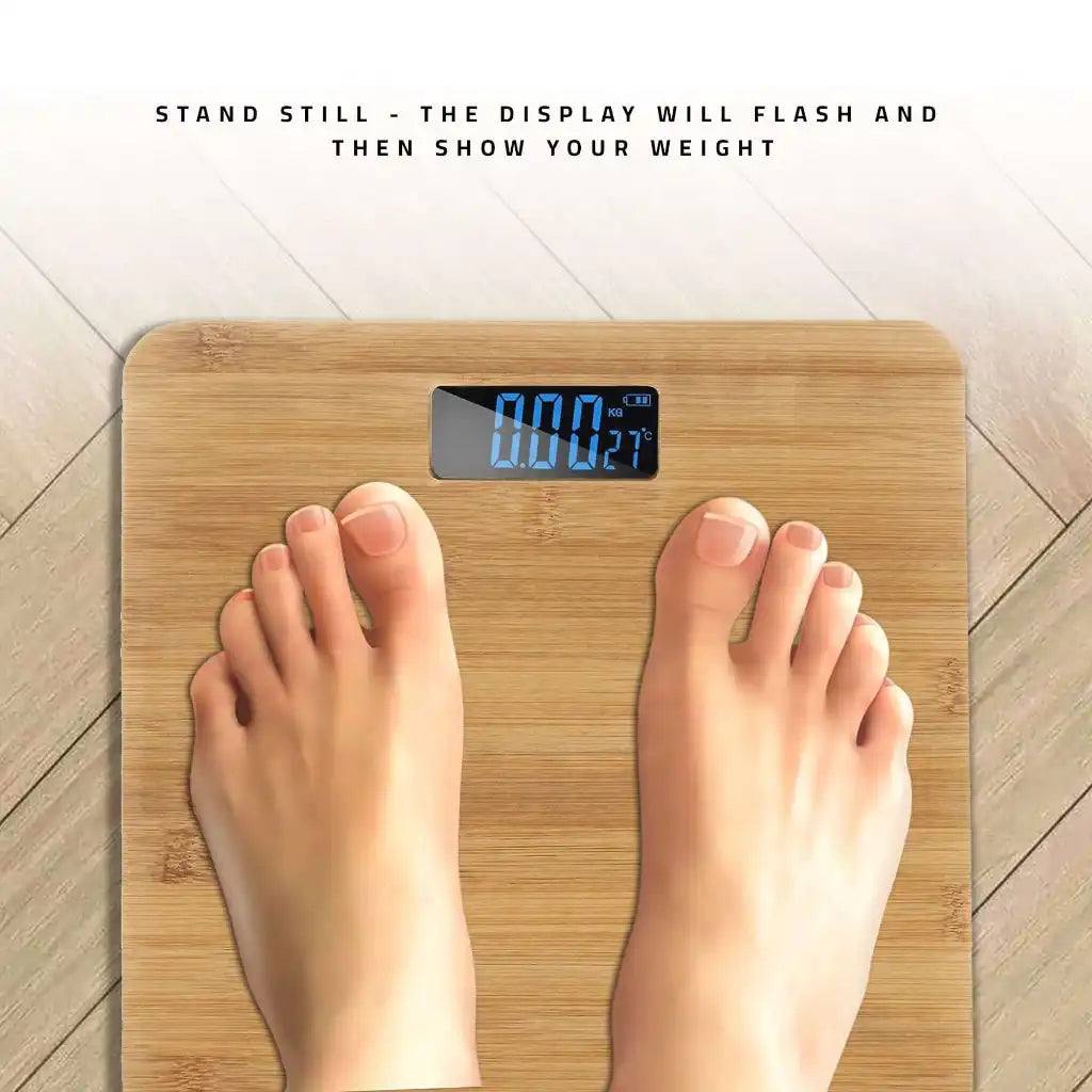 LEDSone Digital Wood Measurement Body Weight Scale Bamboo Bathroom Scales Health & Beauty > Healthcare > Biometric Monitors > Bathroom Scales > Digital Wood Scales > Body Weight Scale > Bamboo Bathroom Scales emmy-jane-boutique.myshopify.com