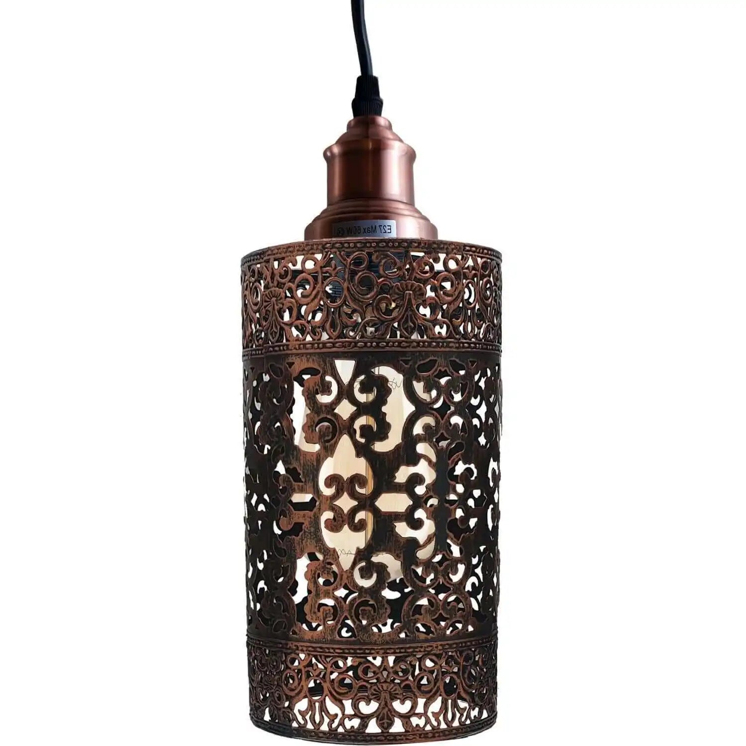 LEDSone Modern Metal Cage Pendant Light with Adjustable Cable Home & Garden > Lighting > Lighting Fixtures > Ceiling Light Fixtures > Ceiling Lights > Metal Ceiling Lights > Pendant Lights emmy-jane-boutique.myshopify.com