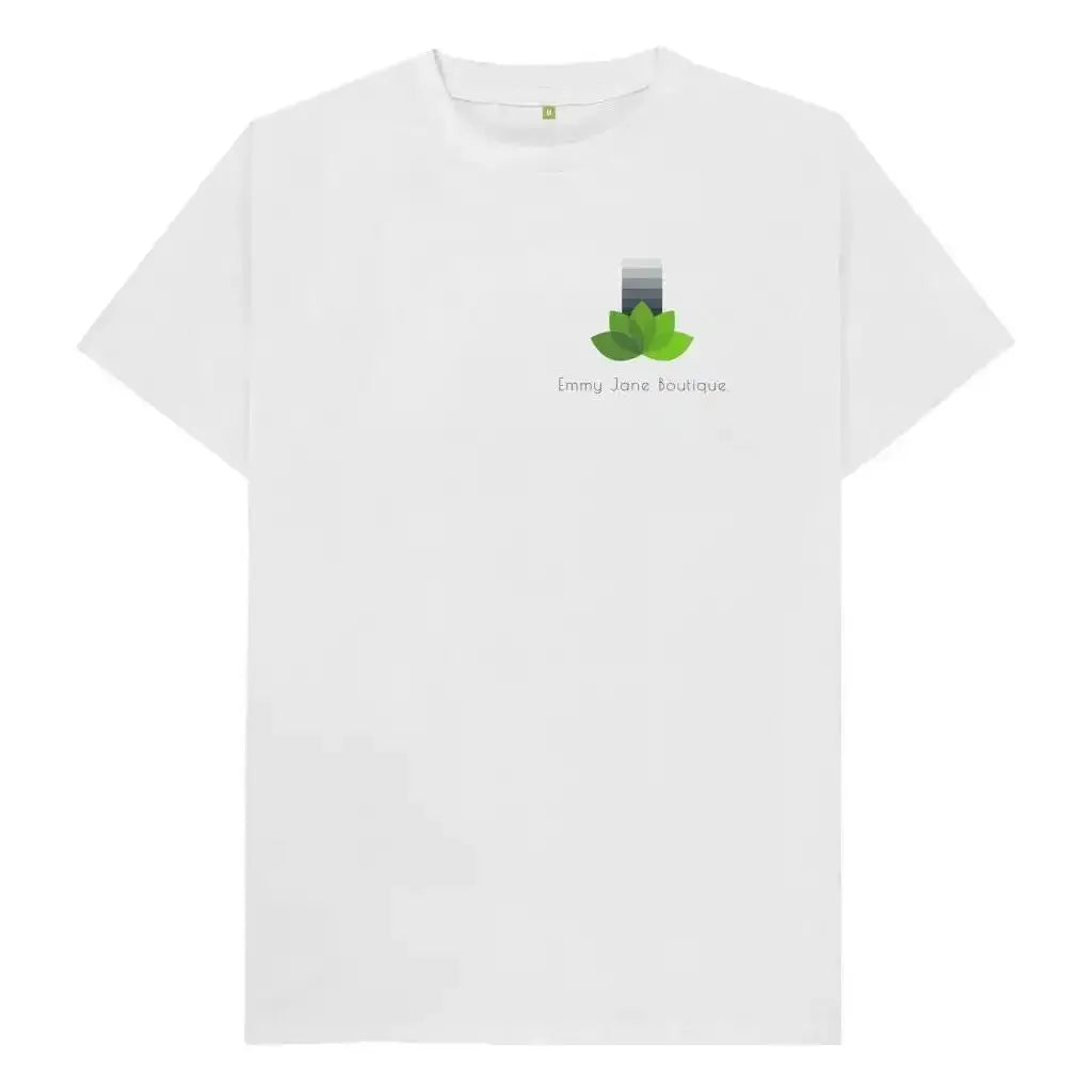 EjB EjB Logo - Mens Organic Cotton Eco Tee - Eco-Friendly UK Cotton T-Shirt Apparel & Accessories > Clothing > Shirts & Tops > Mens Cotton T-Shirts > Eco-friendly T-Shirts > Organic Cotton T-Shirts emmy-jane-boutique.myshopify.com