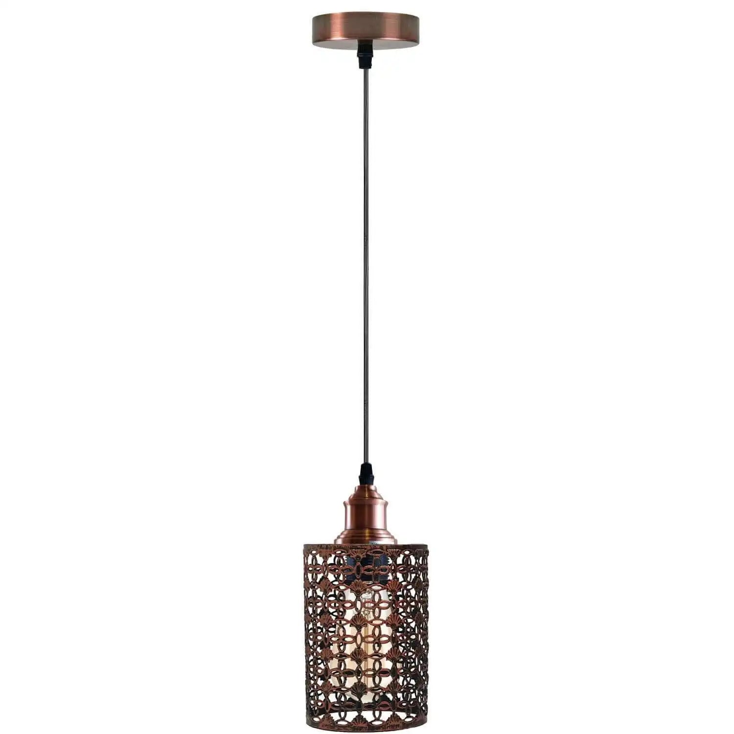 LEDSone Modern Metal Cage Pendant Light with Adjustable Cable Home & Garden > Lighting > Lighting Fixtures > Ceiling Light Fixtures > Ceiling Lights > Metal Ceiling Lights > Pendant Lights emmy-jane-boutique.myshopify.com