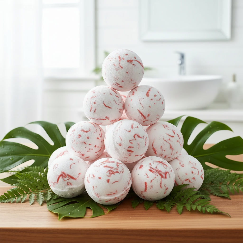 Ancient Wisdom Large Luxury Bath Bombs - Tropical Paradise with Coconut Butter - 180g Health & Beauty > Personal Care > Cosmetics > Bath & Body > Bath Additives > Bathbombs > Large Luxury Bathbombs emmy-jane-boutique.myshopify.com