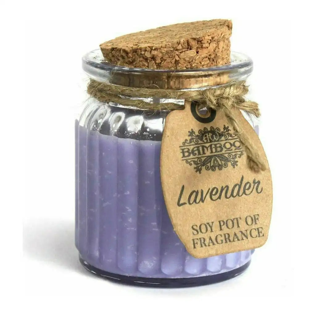 AW Bamboo Soy Wax Jar Candles - Set of 2 - Eco-Friendly Plastic Free Scented Candles Home & Garden > Decor > Home Fragrances > Candles > Soy Wax Candles > Eco-Friendly Candles emmy-jane-boutique.myshopify.com