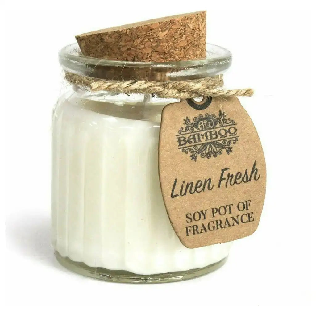 AW Bamboo Soy Wax Jar Candles - Set of 2 - Eco-Friendly Plastic Free Scented Candles Home & Garden > Decor > Home Fragrances > Candles > Soy Wax Candles > Eco-Friendly Candles emmy-jane-boutique.myshopify.com