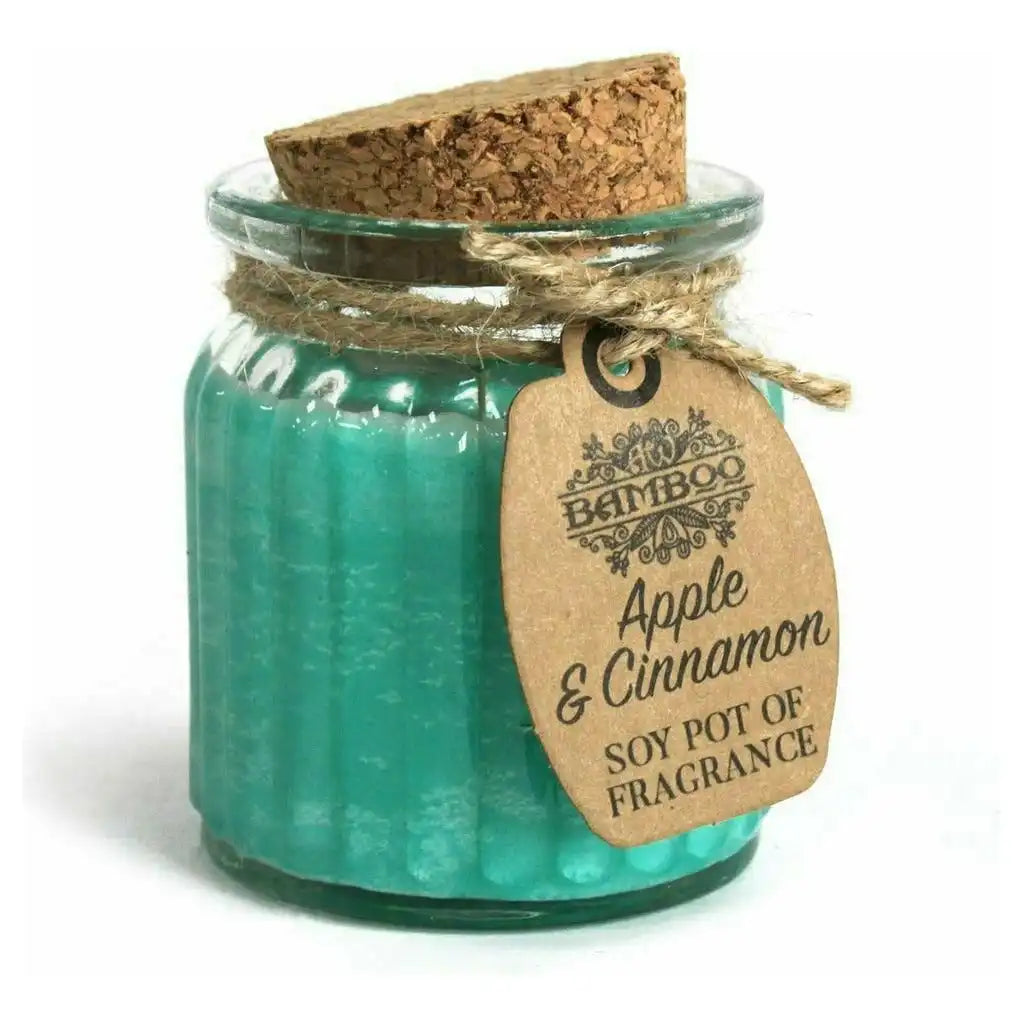 AW Bamboo Soy Wax Jar Candles - Set of 2 - Eco-Friendly Plastic Free Scented Candles Home & Garden > Decor > Home Fragrances > Candles > Soy Wax Candles > Eco-Friendly Candles emmy-jane-boutique.myshopify.com