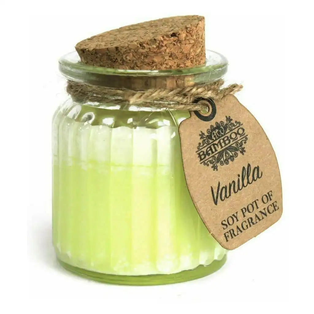 AW Bamboo Soy Wax Jar Candles - Set of 2 - Eco-Friendly Plastic Free Scented Candles Home & Garden > Decor > Home Fragrances > Candles > Soy Wax Candles > Eco-Friendly Candles emmy-jane-boutique.myshopify.com