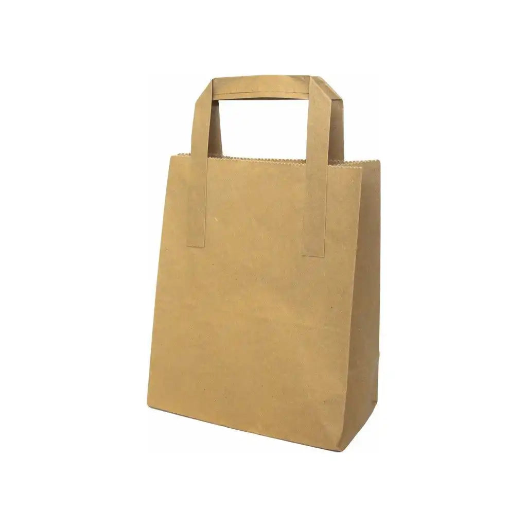 Emmy Jane Paper Carrier Bags - Recycled & Recyclable - 2 Sizes - White or Brown Arts & Entertainment > Party & Celebration > Gift Giving > Gift Wrapping > Gift Bags > Plain Paper Gift Bags > Paper Carrier Bags > Recycled Paper Bags emmy-jane-boutique.myshopify.com