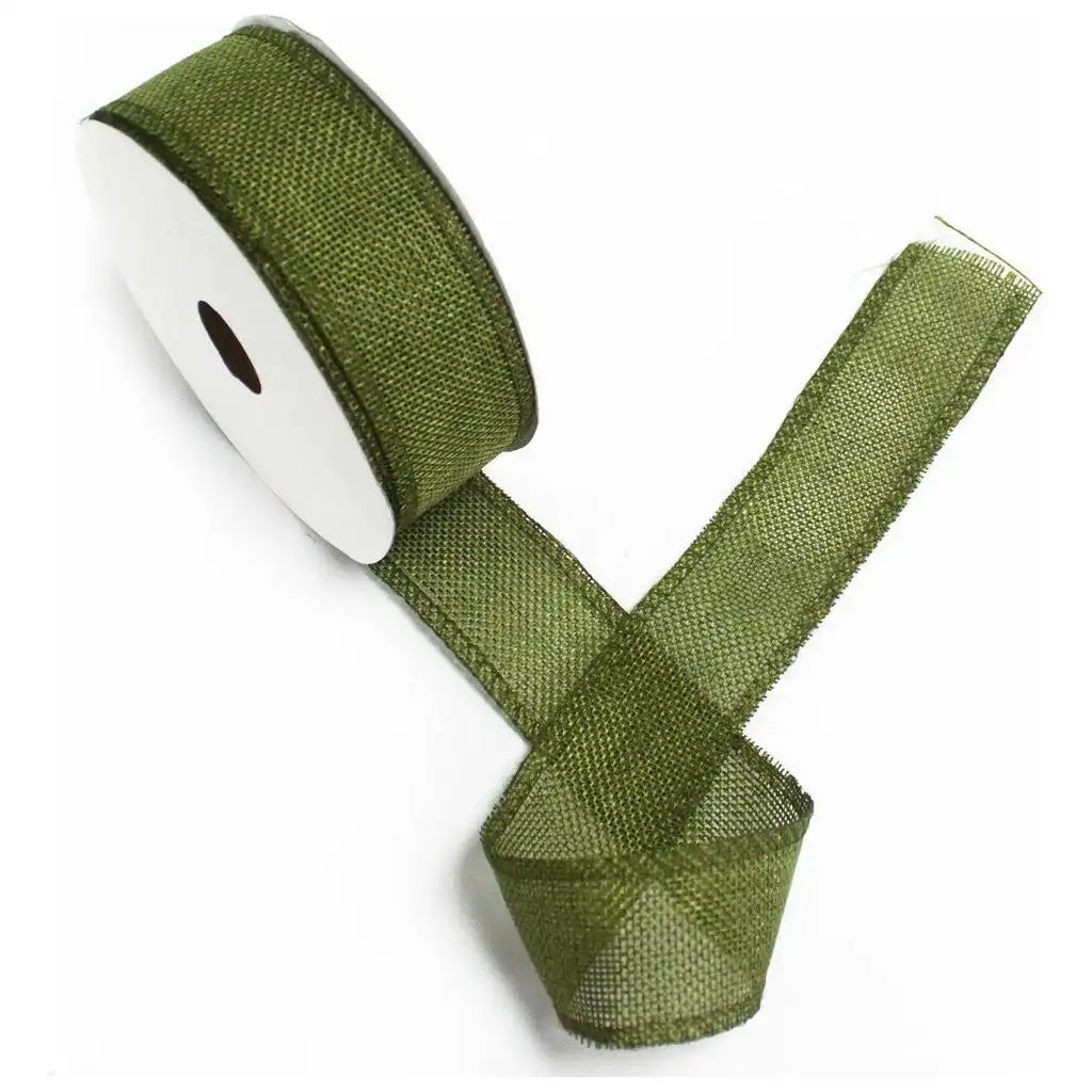 Emmy Jane Gift Wrapping Ribbons - 38mm x 20m - 9 Colours - Natural Texture Arts & Entertainment > Hobbies & Creative Arts > Arts & Crafts > Art & Crafting Materials > Embellishments & Trims > Ribbons & Trim > Gift Wrapping Ribbons emmy-jane-boutique.myshopify.com