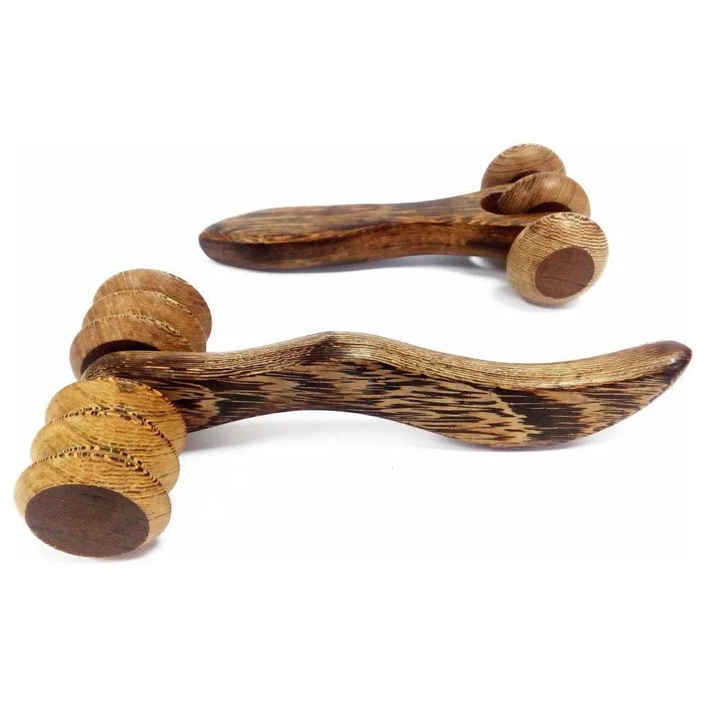 Ancient Wisdom Natural Wooden Massagers - Redwood Skincare Roller Health & Beauty > Personal Care > Cosmetics > Cosmetic Tools > Skincare Tools > Skincare Rollers > Massagers > Manual Massage Tools emmy-jane-boutique.myshopify.com