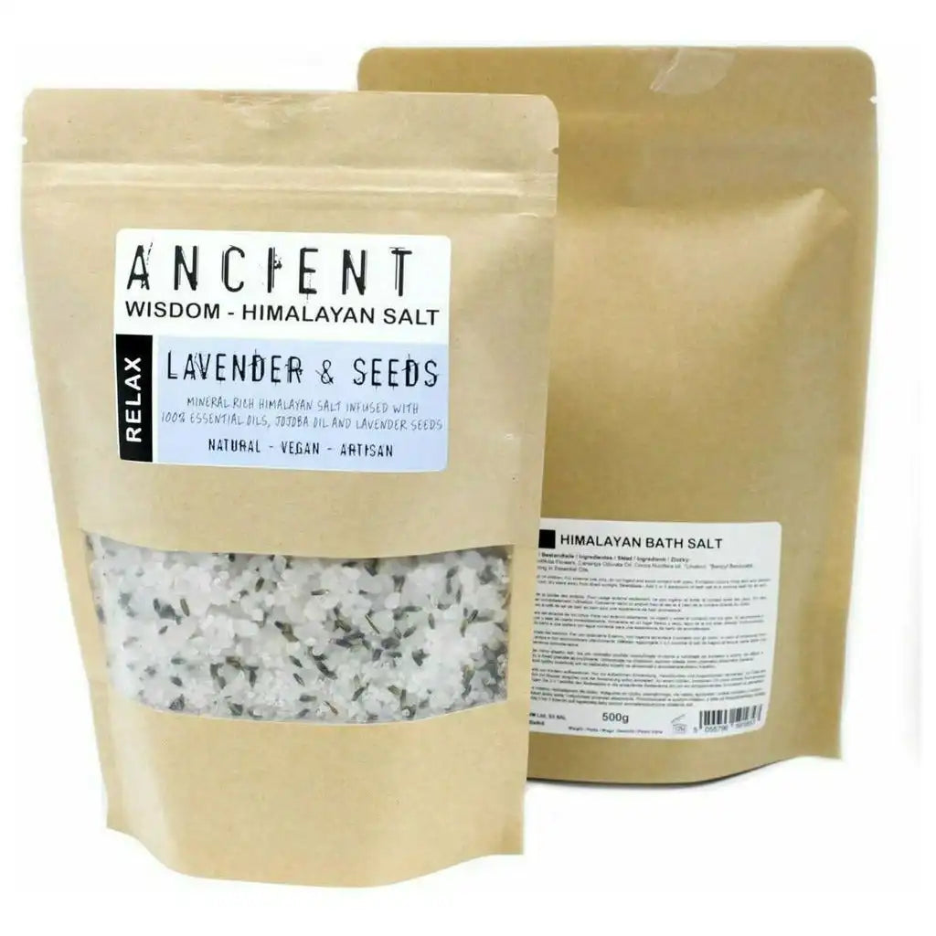 Ancient Wisdom Ancient Wisdom - Aromatherapy Himalayan Natural Bath Salt Blends - Vegan-Friendly Health & Beauty > Personal Care > Cosmetics > Bath & Body > Bath Additives > Bath Salts > Vegan Bath Salts > Himalayan Salt Blends emmy-jane-boutique.myshopify.com
