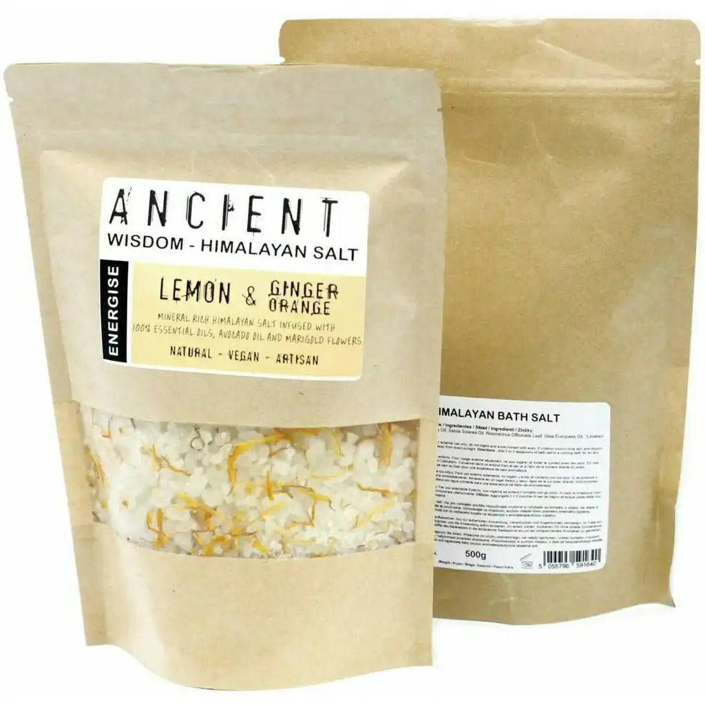 Ancient Wisdom Ancient Wisdom - Aromatherapy Himalayan Natural Bath Salt Blends - Vegan-Friendly Health & Beauty > Personal Care > Cosmetics > Bath & Body > Bath Additives > Bath Salts > Vegan Bath Salts > Himalayan Salt Blends emmy-jane-boutique.myshopify.com