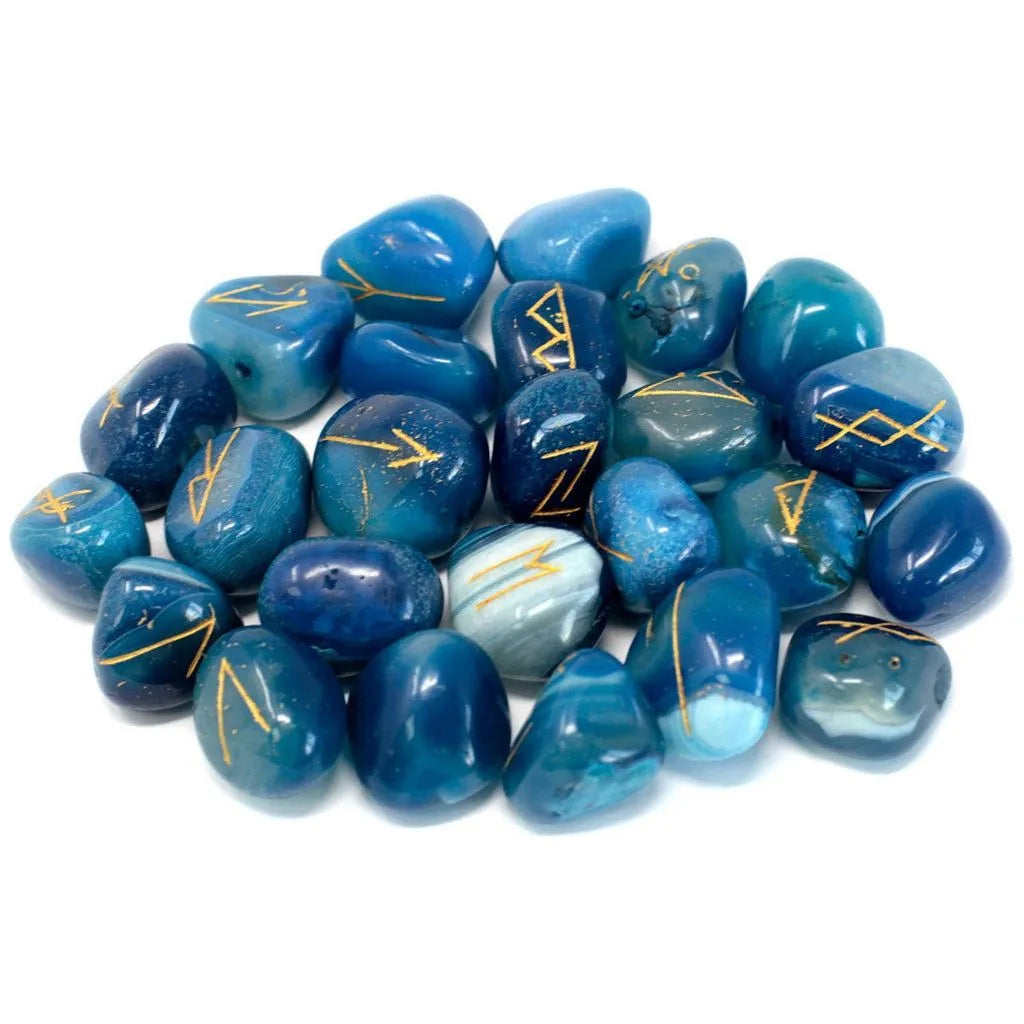 Ancient Wisdom Rune Stones Gift Sets in Pouches - Rune Stone Set - 25 Stones & Storage Pouch Arts & Entertainment > Hobbies & Creative Arts > Magic & Novelties > Rune Stone Sets emmy-jane-boutique.myshopify.com