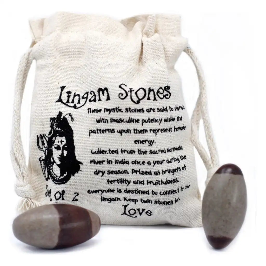 Ancient Wisdom Natural River Stones - Indian Shiva Lingam Stones - 5 Sizes - Alternative Gift Arts & Entertainment > Hobbies & Creative Arts > Arts & Crafts > Art & Crafting Materials > Embellishments & Trims > Loose Stones emmy-jane-boutique.myshopify.com