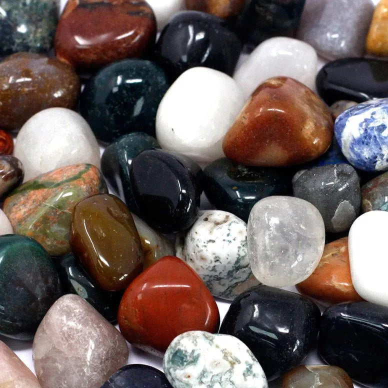 Ancient Wisdom Mixed Gemstone Chips - Choose from 8 Varieties - Decorative Stones Arts & Entertainment > Hobbies & Creative Arts > Arts & Crafts > Art & Crafting Materials > Embellishments > Trims > Loose Stones > Decorative Stones > Mixed Gemstone Chips emmy-jane-boutique.myshopify.com