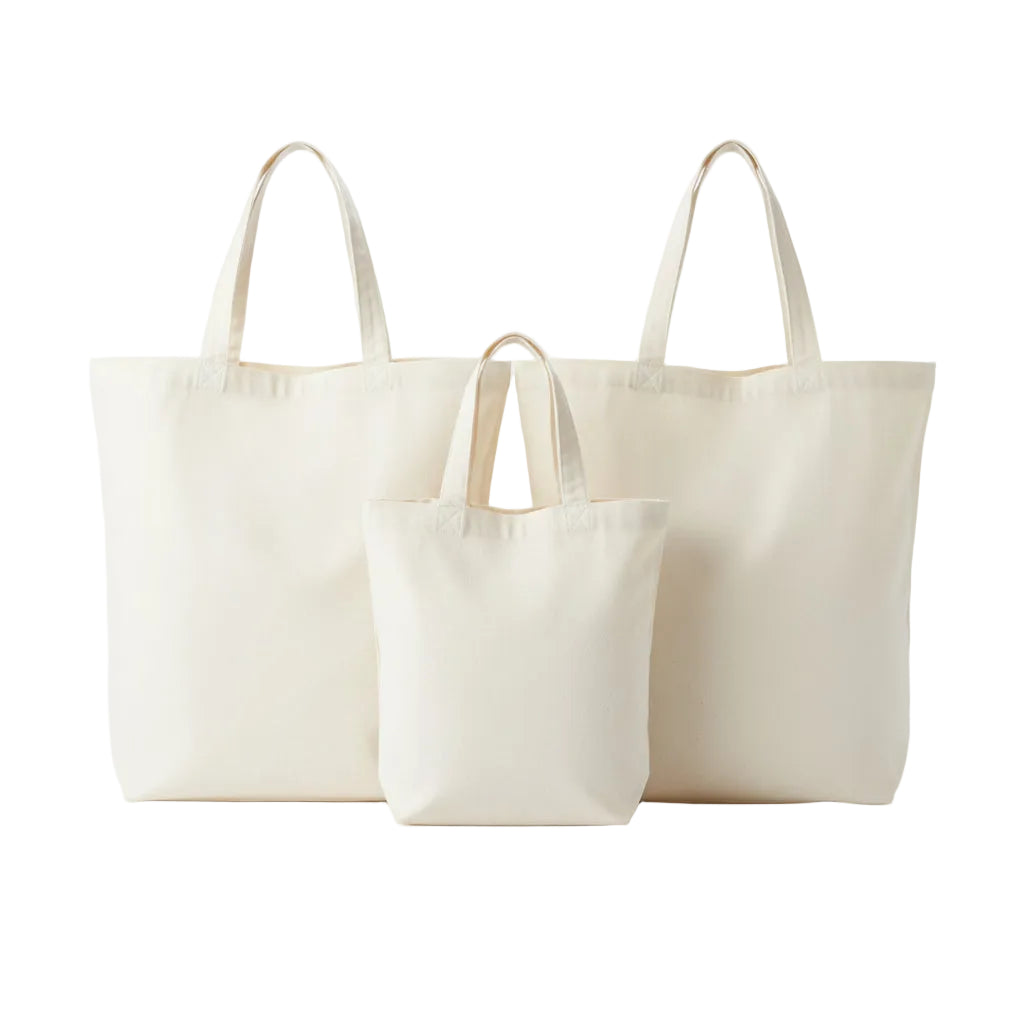 Emmy Jane Cotton Tote Bags 100% Natural Cotton - 3 Sizes Available Luggage & Bags > Shopping Totes > Cotton Shopper Bags > Cotton Tote Bags > 100% Natural Cotton Shopping Bags emmy-jane-boutique.myshopify.com