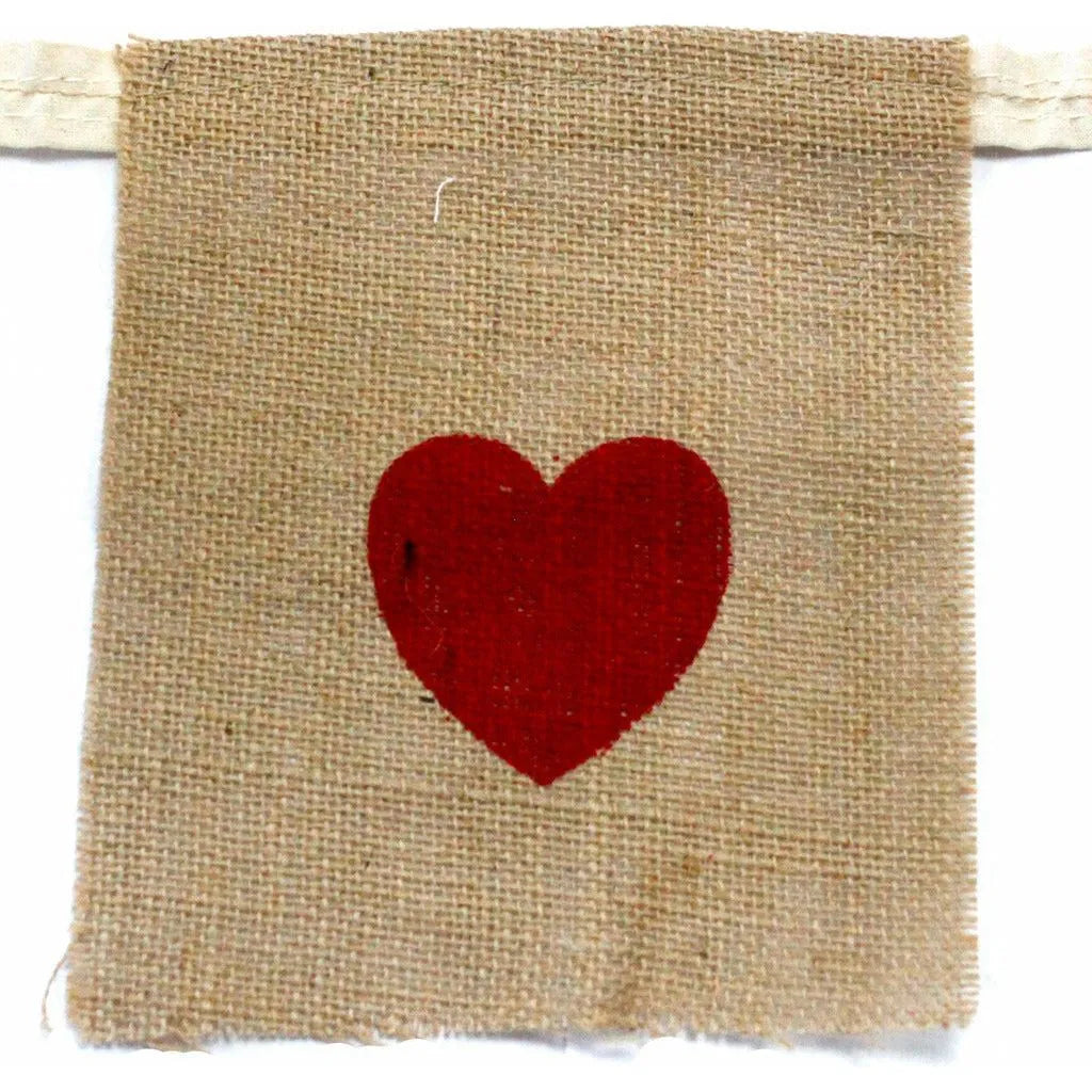 Ancient Wisdom Natural Eco Friendly Jute Bunting - I Love You Wedding Bunting Home & Garden > Decor > Novelty Signs > Bunting > Natural Eco Friendly Jute Bunting > Wedding Bunting > I love you Bunting > Heart Bunting emmy-jane-boutique.myshopify.com