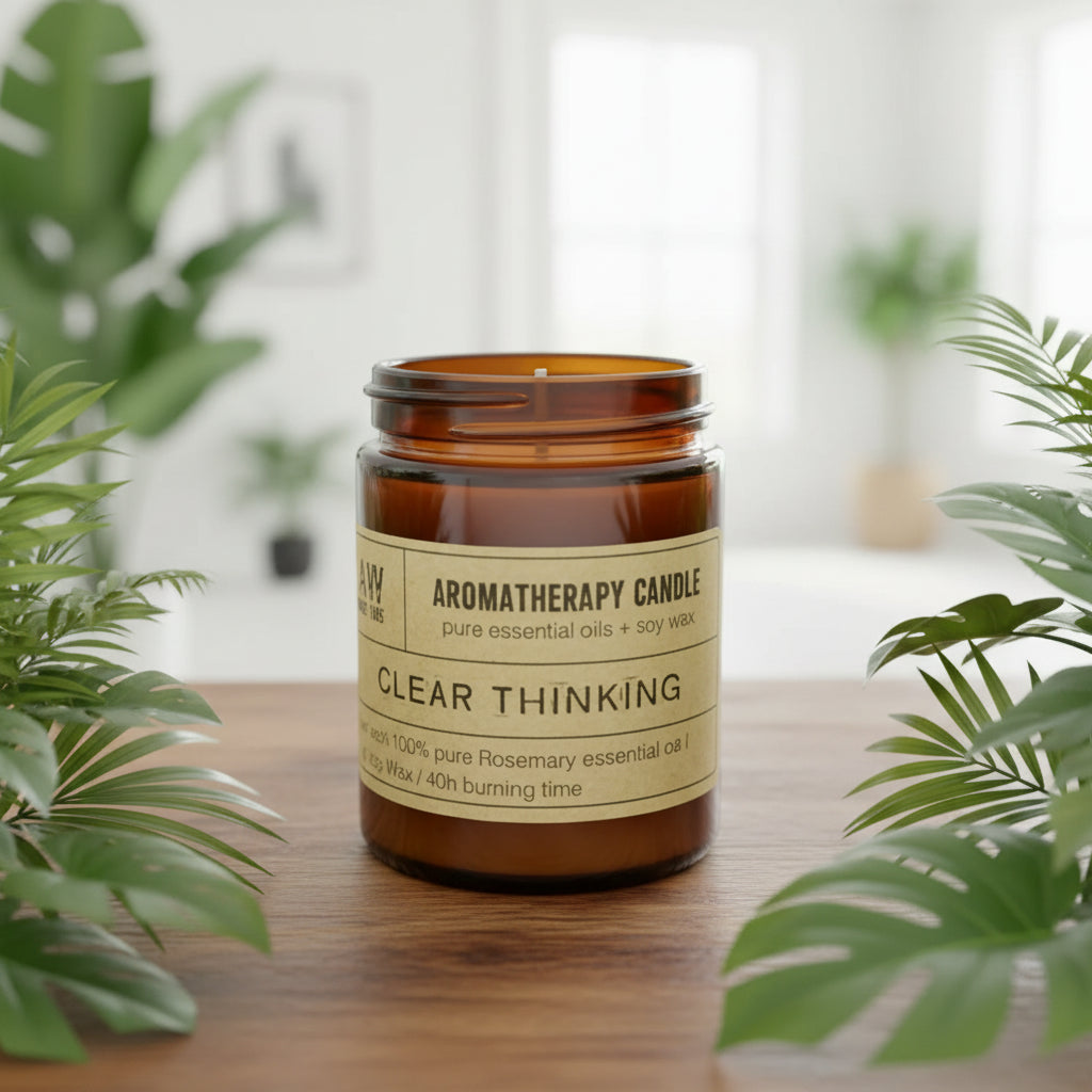 Ancient Wisdom Natural Aromatherapy Soy Wax Candles - Hand Poured - Vegan Friendly Home & Garden > Decor > Home Fragrances > Candles > Soy Wax Candles > Vegan Candles > Natural Aromatherapy Soy Wax Candles emmy-jane-boutique.myshopify.com