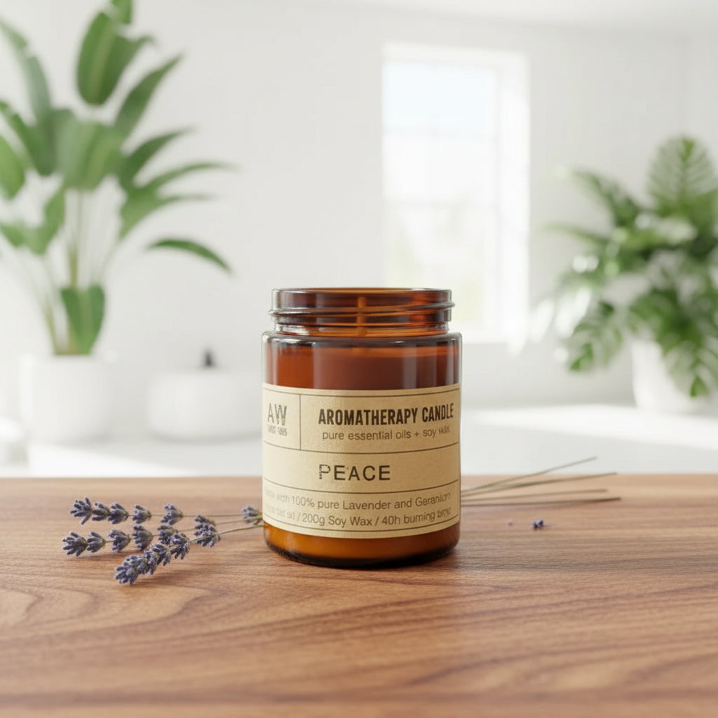 Ancient Wisdom Natural Aromatherapy Soy Wax Candles - Hand Poured - Vegan Friendly Home & Garden > Decor > Home Fragrances > Candles > Soy Wax Candles > Vegan Candles > Natural Aromatherapy Soy Wax Candles emmy-jane-boutique.myshopify.com