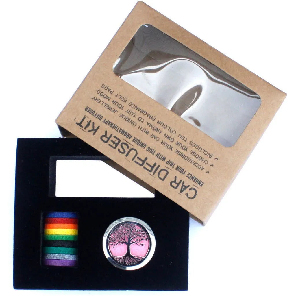 Ancient Wisdom Natural Car Air Freshener - Refillable Car Diffuser Kit - Aromatherapy Car Diffuser Vehicles & Parts > Vehicle Parts & Accessories > Vehicle Maintenance, Care & Decor > Vehicle Decor > Vehicle Air Fresheners > Natural Car Air Freshener > Refillable Car Diffuser Kit > Aromatherapy Car Diffuser emmy-jane-boutique.myshopify.com