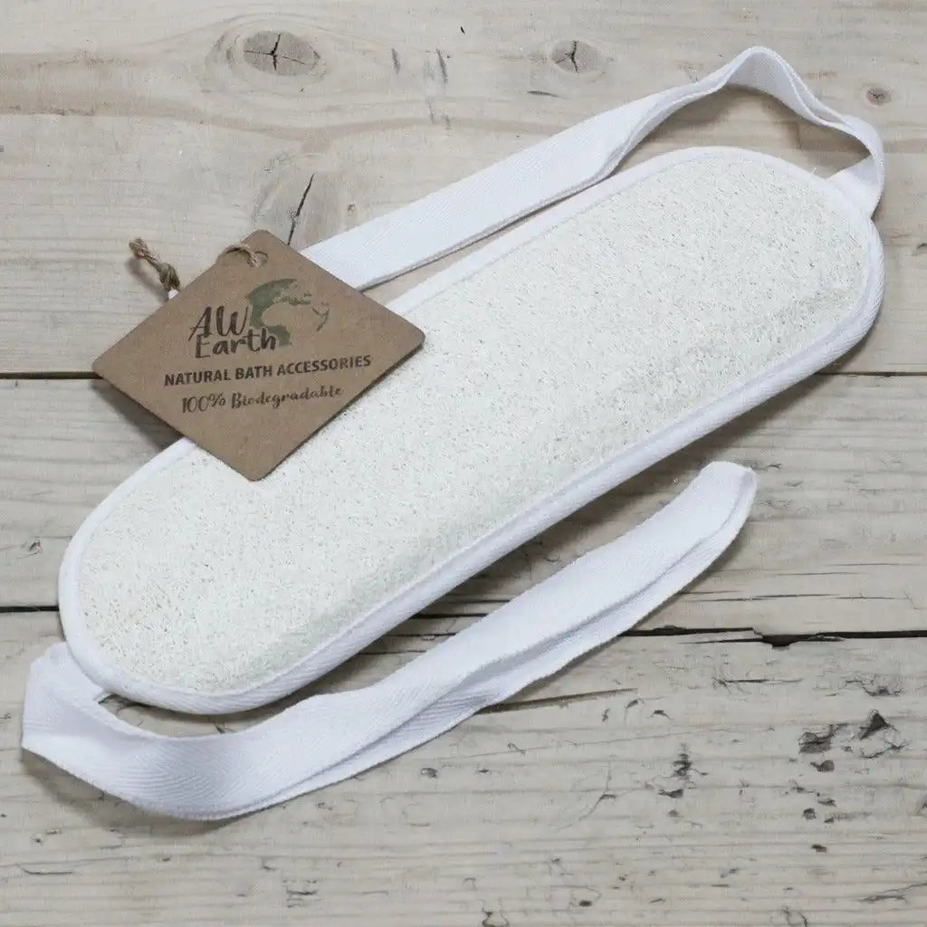 AW Earth Natural Loofah Biodegradable Exfoliating Body Scrubs - Plastic Free Health & Beauty > Personal Care > Cosmetics > Bath & Body > Bath Sponges & Loofahs > Eco-Friendly Body Scrubs & Sponges > Natural Loofah Biodegradable Exfoliating Body Scrubs > Plastic Free Body Scrubs emmy-jane-boutique.myshopify.com