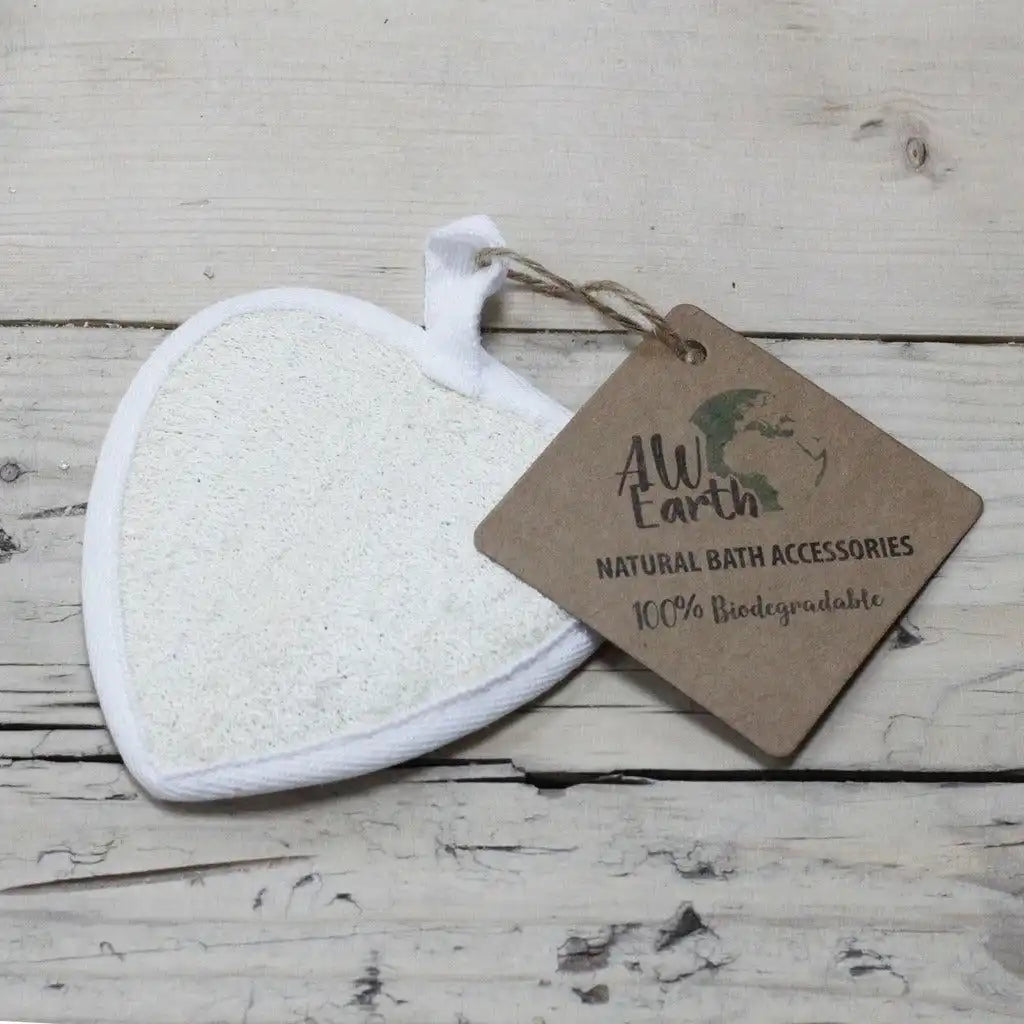 AW Earth Natural Loofah Biodegradable Exfoliating Body Scrubs - Plastic Free Health & Beauty > Personal Care > Cosmetics > Bath & Body > Bath Sponges & Loofahs > Eco-Friendly Body Scrubs & Sponges > Natural Loofah Biodegradable Exfoliating Body Scrubs > Plastic Free Body Scrubs emmy-jane-boutique.myshopify.com