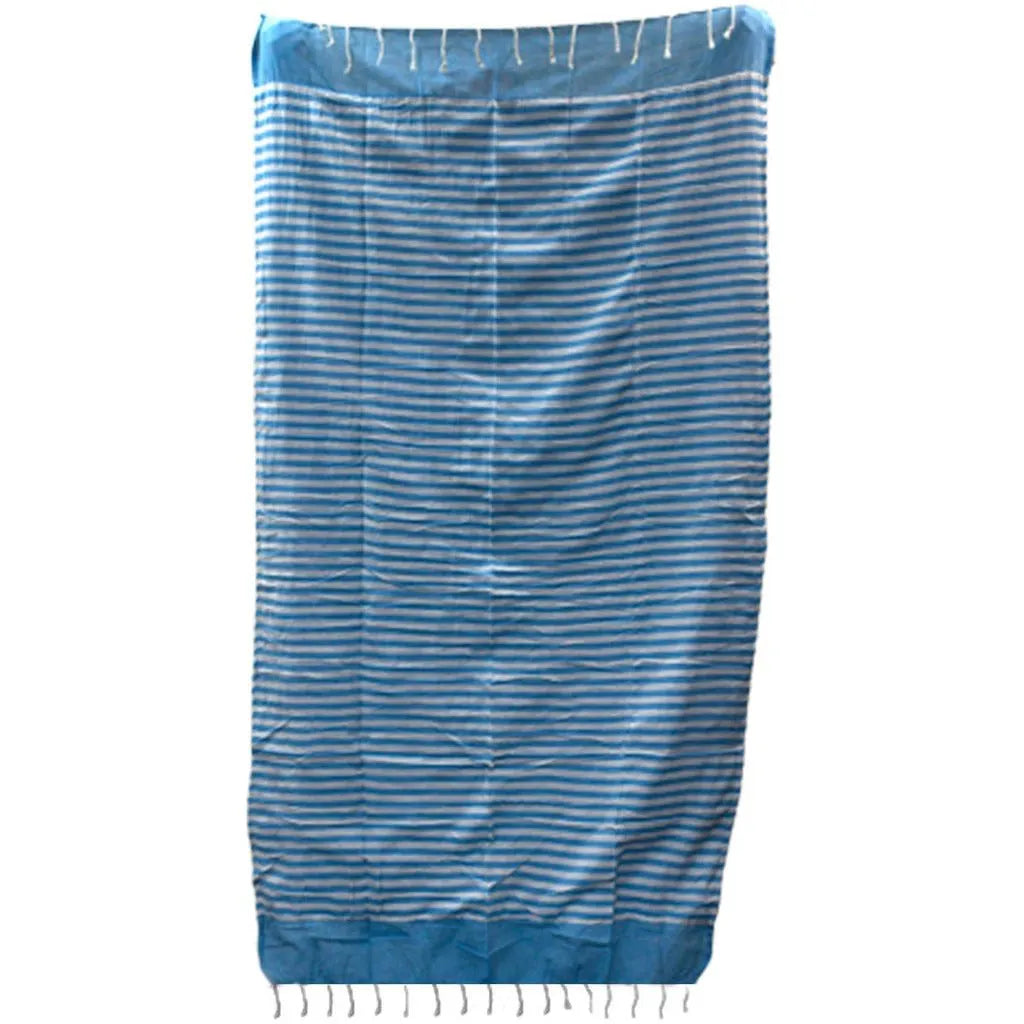 AW Artisan Pareo Indian Cotton Towels - Striped Design Beach Towel Home & Garden > Linens & Bedding > Towels > Bath Towels & Washcloths > Indian Cotton Blend Pareo Towels emmy-jane-boutique.myshopify.com