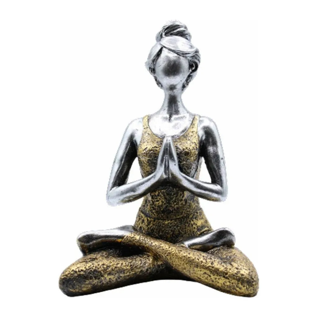 Ancient Wisdom Handcrafted Indonesian Yoga Lady Figures - Gifts for Yoga Lovers Home & Garden > Decor > Artwork > Sculptures & Statues > Handcrafted Indonesian Yoga Lady Figures emmy-jane-boutique.myshopify.com