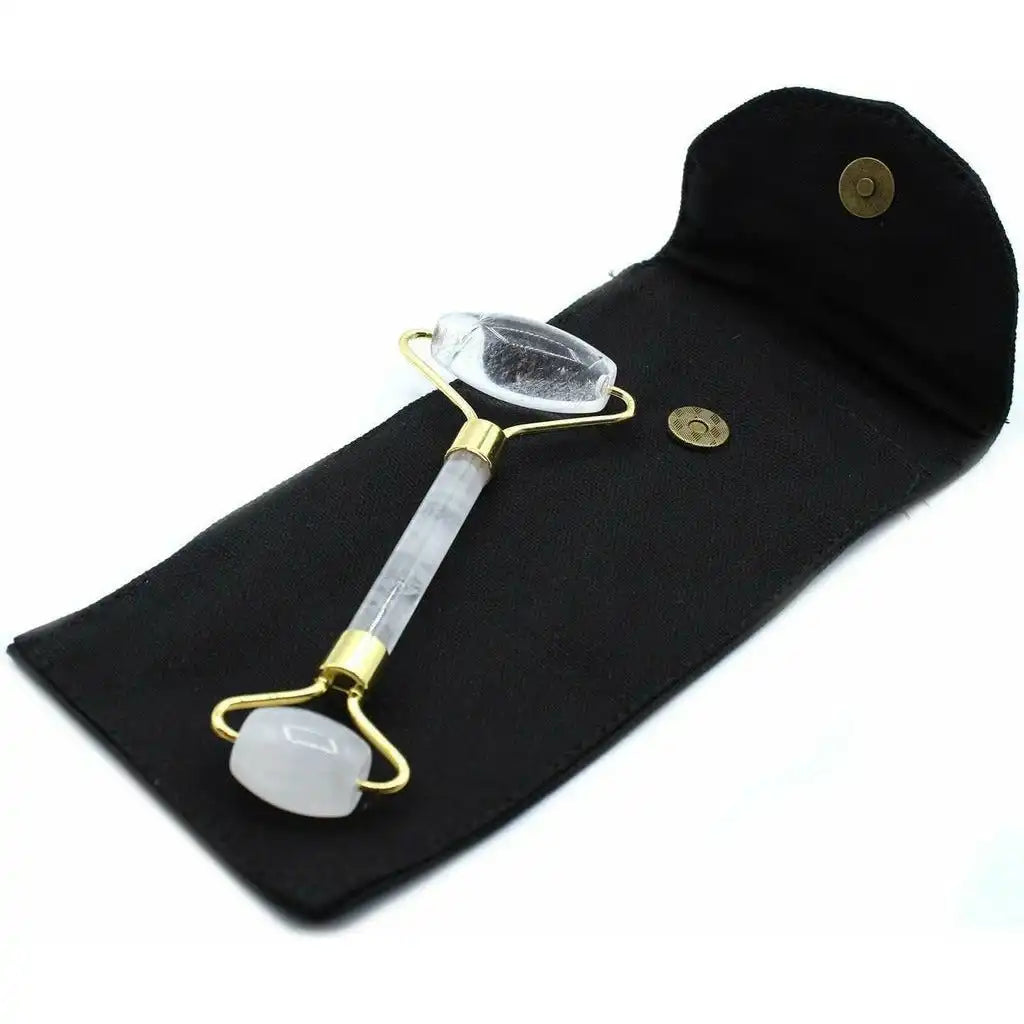 Ancient Wisdom Gemstone Skincare Face Roller - 5 Designs with Pouch -Gem Roller For Face Health & Beauty > Personal Care > Cosmetics > Cosmetic Tools > Skin Care Tools > Skin Care Rollers > Gemstone Face Rollers emmy-jane-boutique.myshopify.com