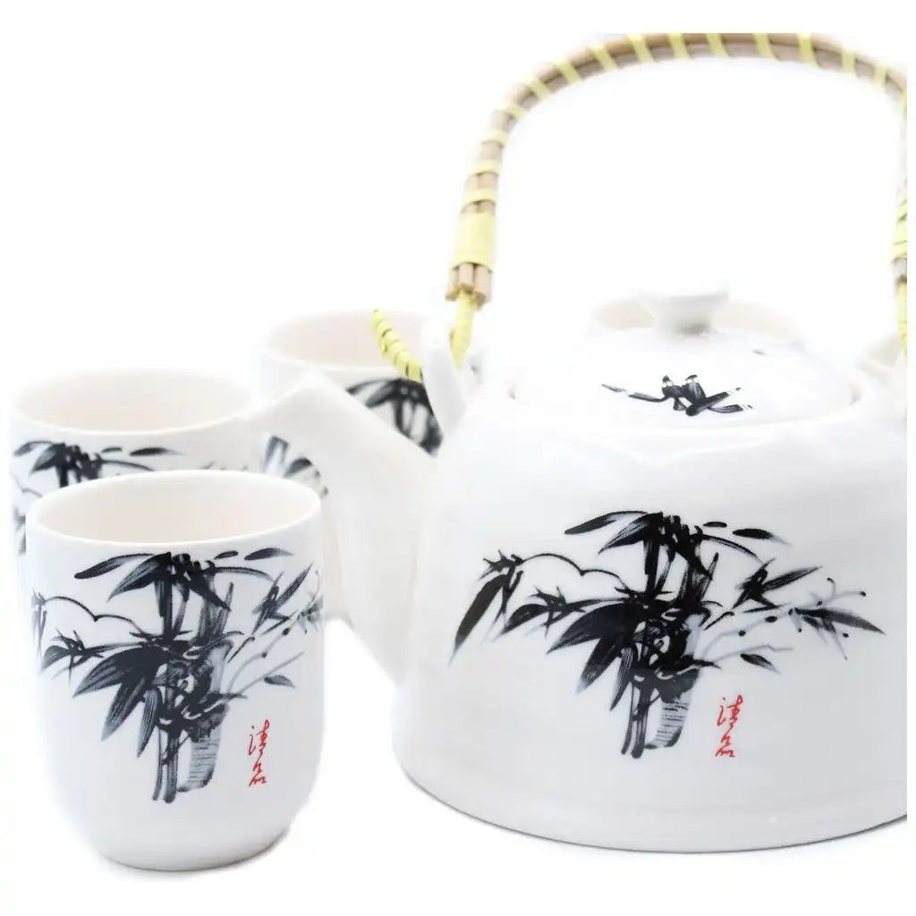 Emmy Jane Herbal Teapot Set with Cups - Ceramic - 6 Designs - Great House Warming Gift Home & Garden > Kitchen & Dining > Tableware > Coffee & Tea Sets > Herbal Teapot Sets emmy-jane-boutique.myshopify.com
