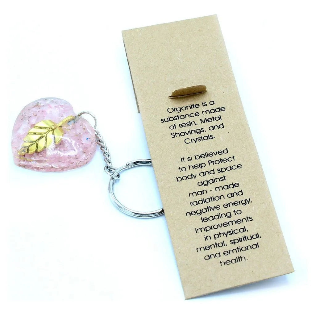 AW Artisan AW Artisan - Orgonite Power Keyrings - Choose from 3 Great Designs Clothing & Accessories > Handbag & Wallet Accessories > Key Chains > Heart Keyrings > Orgonite Power Keyrings emmy-jane-boutique.myshopify.com