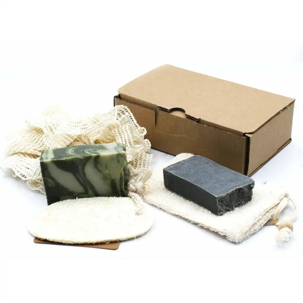 Emmy Jane Eco Friendly Dead Sea Mud Bath & Shower Starter Set - Pack of 5 Items 2503 - Health & Beauty > Personal Care > Cosmetics > Bath & Body > Bar Soap > Eco Friendly Soaps > Gift Sets emmy-jane-boutique.myshopify.com