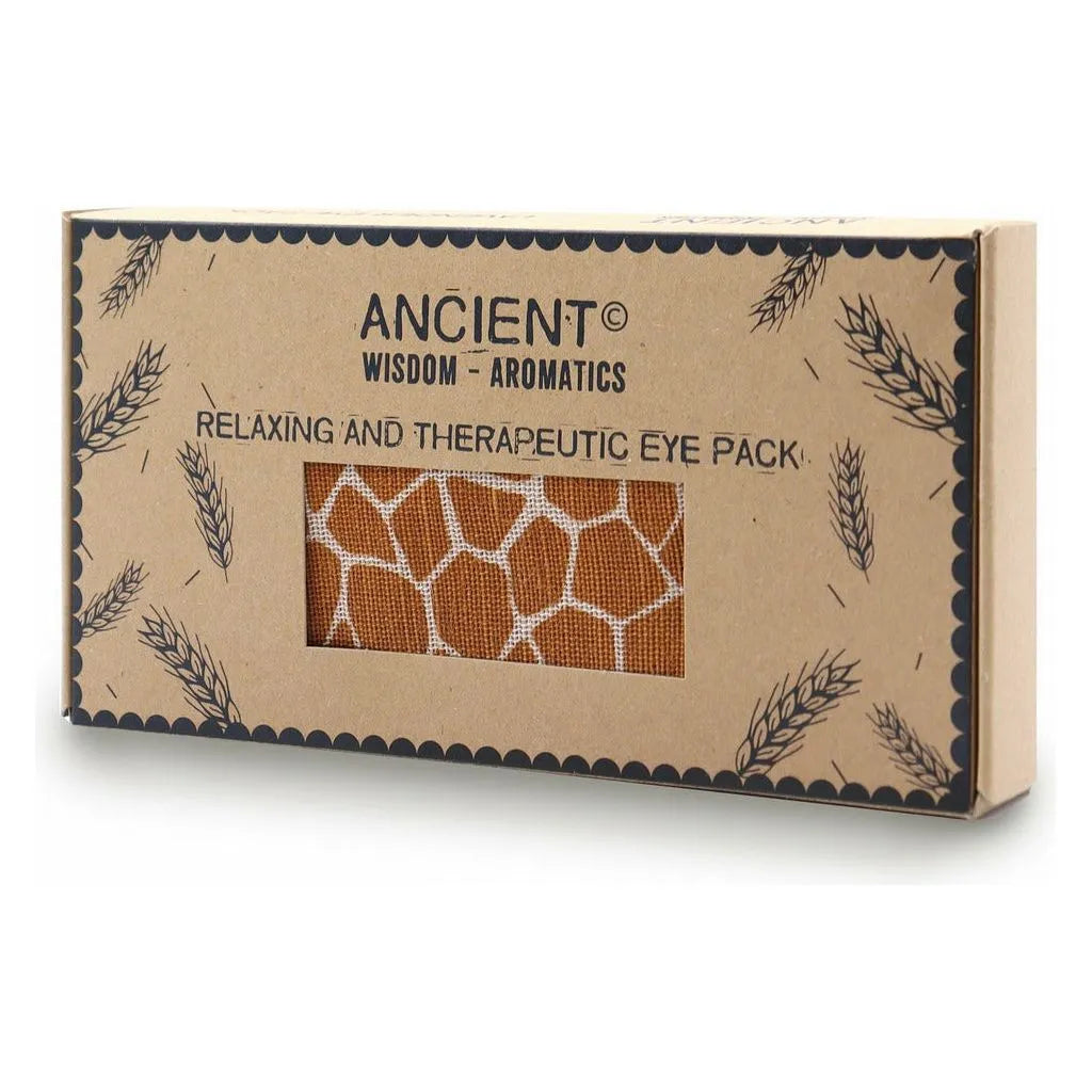 Ancient Wisdom Relaxing Cotton Eye Pillow with Essential Oils in a Gift Box - Lavender & Wheat Health & Beauty > Personal Care > Sleeping Aids > Eye Masks > Eye Pillows > Relaxing Cotton Eye Pillow with Essential Oils in a Gift Box > Lavender Eye Pillows emmy-jane-boutique.myshopify.com