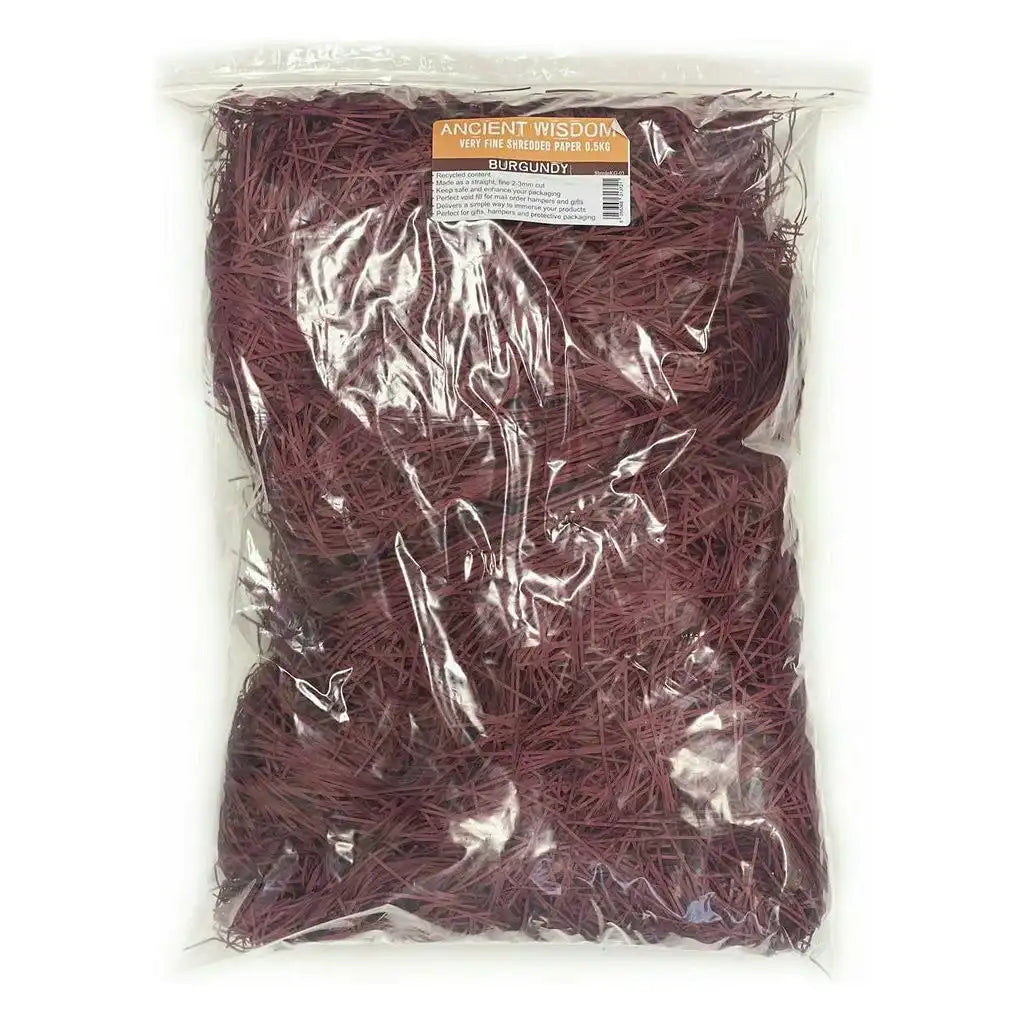 A large bag of Very Fine Recycled Shredded Paper