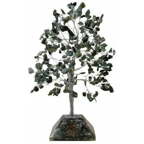 Emmy Jane Gemstone Tree with Orgonite Base - Amethyst Rose Quartz or Moss Agate Home & Garden > Decor > Artificial Flora > Gemstone Trees emmy-jane-boutique.myshopify.com