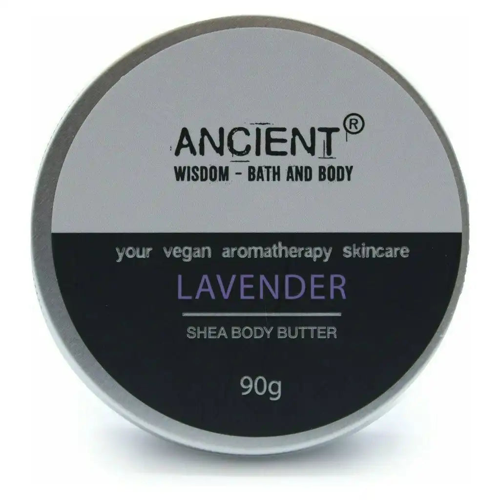 Ancient Wisdom Ancient Wisdom - Natural Aromatherapy Shea Body Butter - 90g - Vegan Friendly Health & Beauty > Personal Care > Cosmetics > Skin Care > Lotion & Moisturizer > Body Butter > Vegan Body Butter > Natural Aromatherapy Shea Body Butter emmy-jane-boutique.myshopify.com