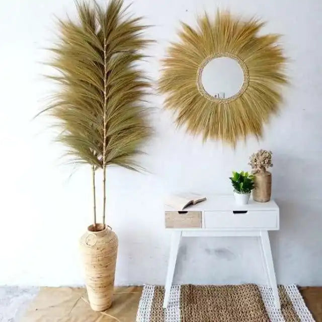 AW Home Rayung Pampas Natural Dried Grass Decor - Pack Of 3 - 2 Sizes 6 Colours Home & Garden > Decor > Dried Flowers > Dried Grasses > Rayung Pampas Natural Dried Grass Decor emmy-jane-boutique.myshopify.com