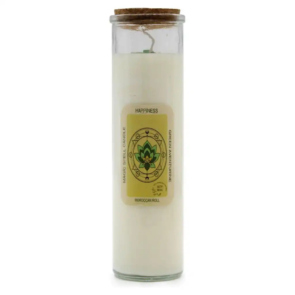 Ancient Wisdom Magic Soy Wax and Gemstone Spell Candles - Gift Boxed - Long Burning Home & Garden > Decor > Home Fragrances > Candles > Soy Wax Candles > Magic Soy Wax and Gemstone Spell Candles > Gift Boxed Candles > Long Burning Candles emmy-jane-boutique.myshopify.com