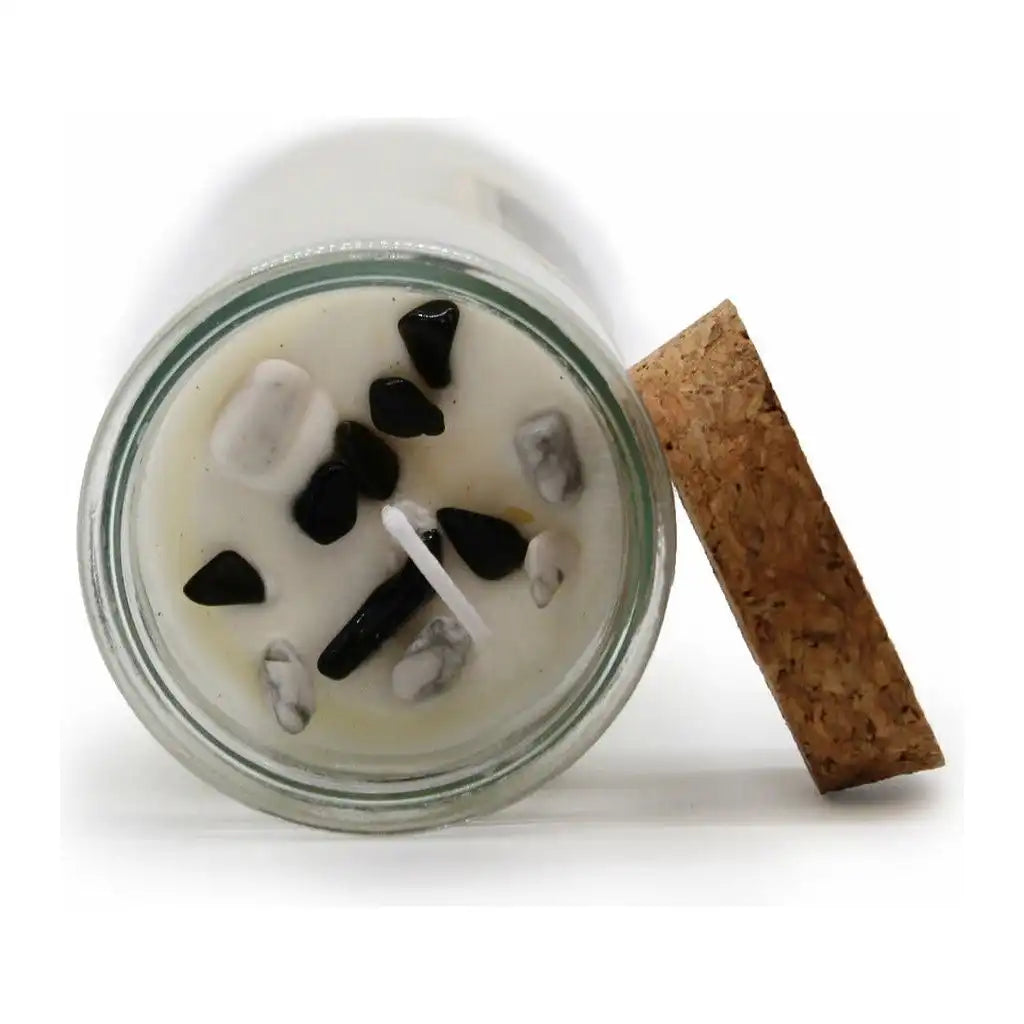 Ancient Wisdom Magic Soy Wax and Gemstone Spell Candles - Gift Boxed - Long Burning Home & Garden > Decor > Home Fragrances > Candles > Soy Wax Candles > Magic Soy Wax and Gemstone Spell Candles > Gift Boxed Candles > Long Burning Candles emmy-jane-boutique.myshopify.com