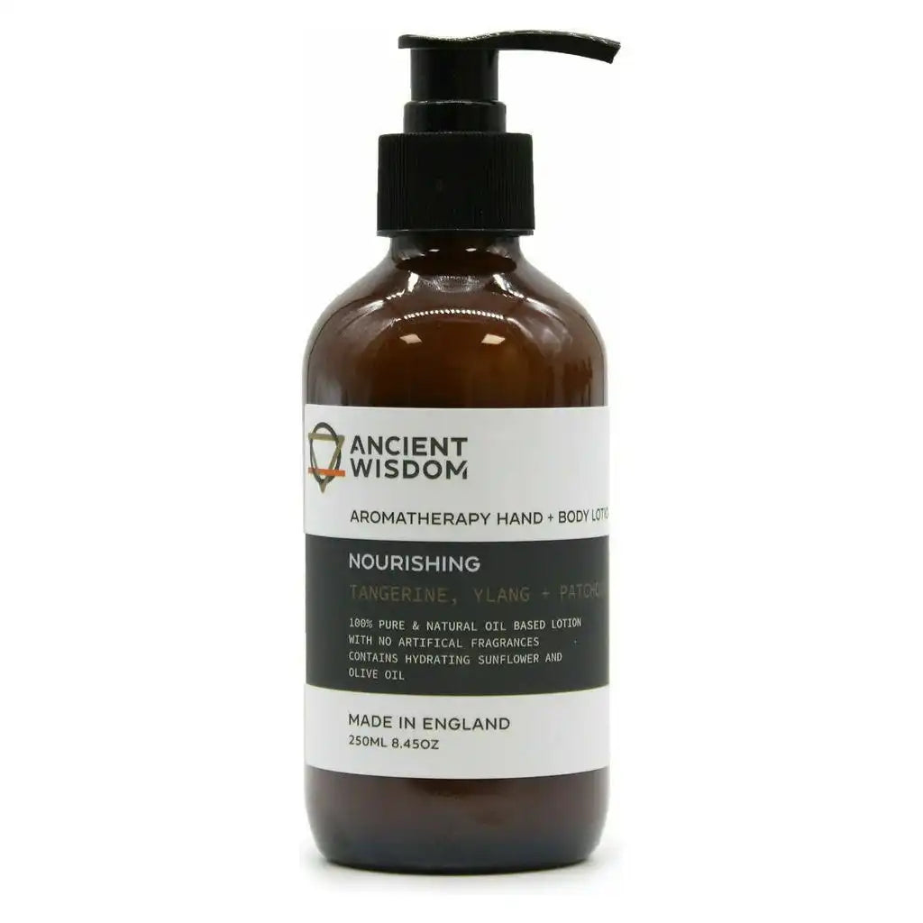 Ancient Wisdom Aromatherapy Hand & Body Lotion - 100% Pure & Natural - Vegan Health & Beauty > Personal Care > Cosmetics > Skin Care > Lotion & Moisturizer > Body Cream > Aromatherapy Hand & Body Lotion > Pure & Natural Hand & Body Cream emmy-jane-boutique.myshopify.com
