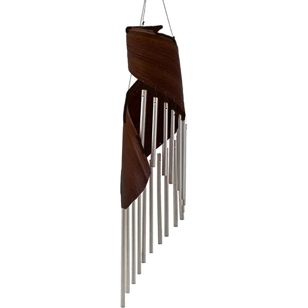 Ancient Wisdom Natural Wind Chimes Coconut Leaf - 3 Colours - Fairly Traded from Indonesia Home & Garden > Decor > Wind Chimes > Natural Coconut Leaf Wind Chimes emmy-jane-boutique.myshopify.com