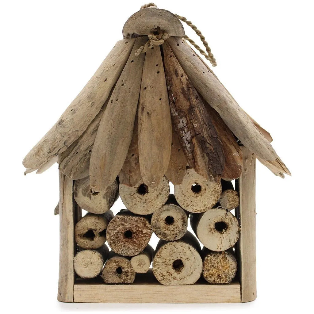 Emmy Jane Wooden Bird Boxes Bee & Insect Boxes - Handmade & Fairly Traded 699 - Home & Garden > Decor > Bird & Wildlife Houses > Birdhouses emmy-jane-boutique.myshopify.com