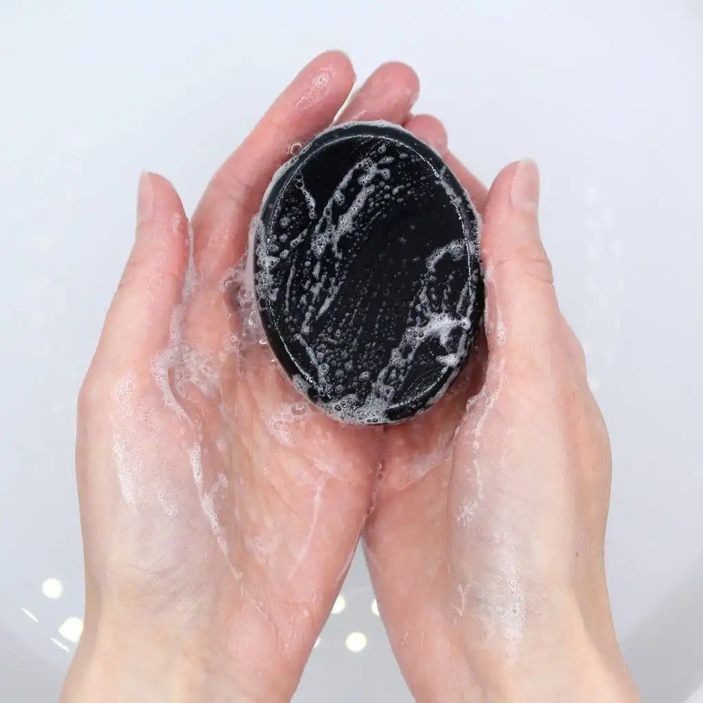 Ancient Wisdom Charcoal Soap with Pure Essential Oils Argan oil Hempseed Oil and Shea Butter. Health & Beauty > Personal Care > Cosmetics > Bath & Body > Bar Soap > Charcoal Soap with Pure Essential Oils Argan oil Hempseed Oil and Shea Butter. emmy-jane-boutique.myshopify.com
