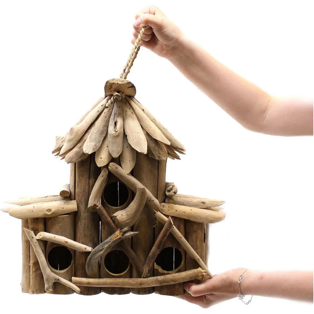 Emmy Jane Wooden Bird Boxes Bee & Insect Boxes - Handmade & Fairly Traded 699 - Home & Garden > Decor > Bird & Wildlife Houses > Birdhouses emmy-jane-boutique.myshopify.com