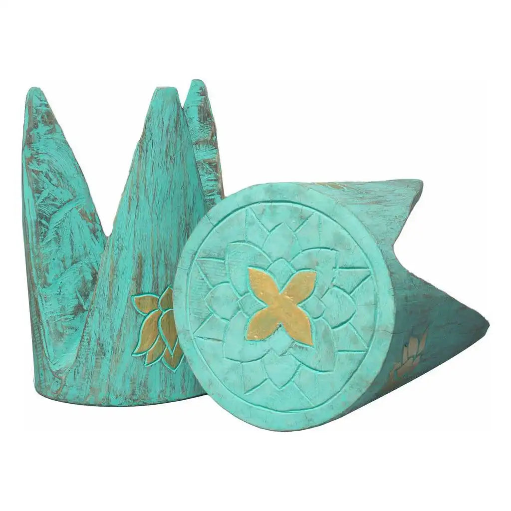 Emmy Jane Table Set of 2 - Indonesian Handmade Fairly Traded Interlocking Tribal Table Set Furniture > Tables > Accent Tables > End Tables > Table Sets > Interlocking Wooden Tribal Tables emmy-jane-boutique.myshopify.com