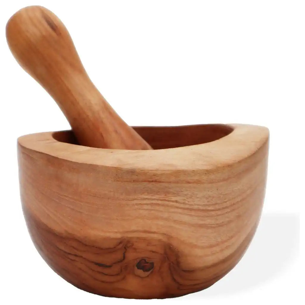 Emmy Jane Ergo - Wooden Pestle & Mortar - Natural Home Sustainable Teak Wood Home & Garden > Kitchen & Dining > Kitchen Tools & Utensils > Mortars & Pestles > Sustainable Wooden Pestle & Mortar emmy-jane-boutique.myshopify.com
