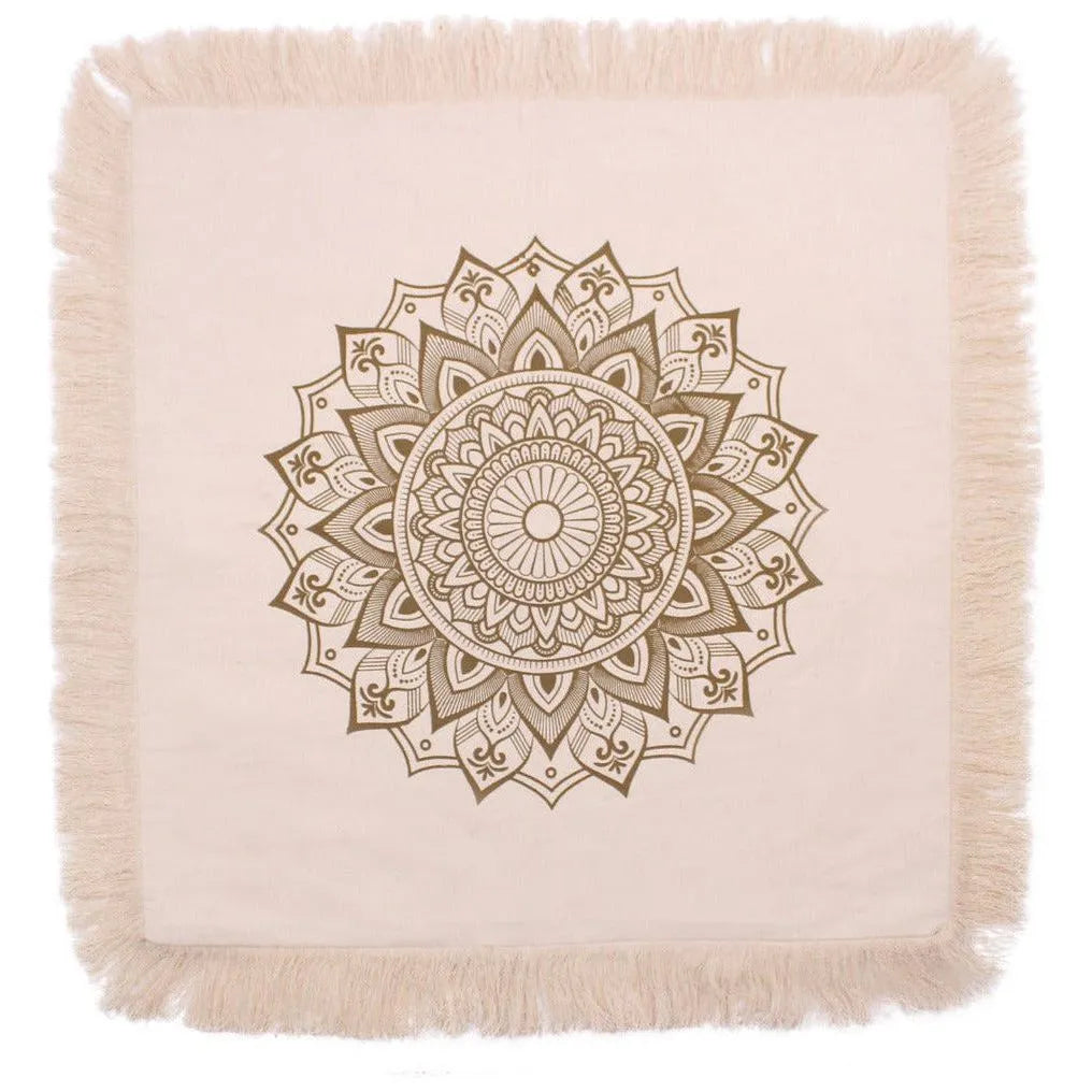 Ancient Wisdom Eco-Friendly Cotton Cushion Covers - Mandala Design - 6 Shapes & Sizes Home & Garden > Decor > Throw Pillows > Cushion Covers emmy-jane-boutique.myshopify.com
