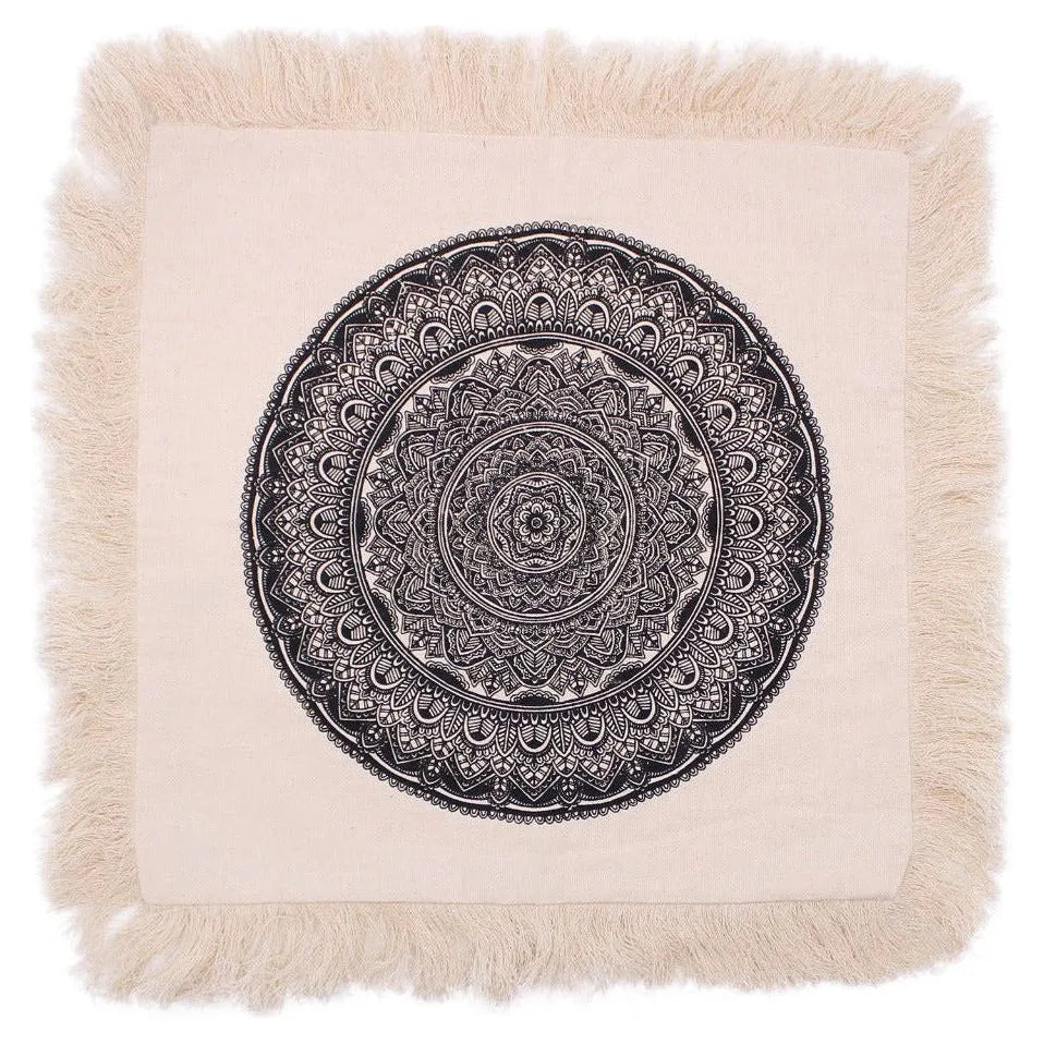 Ancient Wisdom Eco-Friendly Cotton Cushion Covers - Mandala Design - 6 Shapes & Sizes Home & Garden > Decor > Throw Pillows > Cushion Covers emmy-jane-boutique.myshopify.com