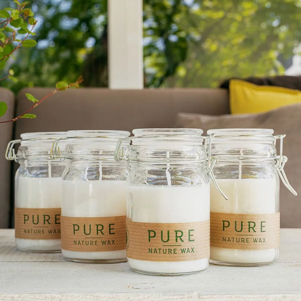 Pure Pure & Natural Olive Wax Jar Candles - Long Burning Handmade Vegan Friendly Home & Garden > Decor > Home Fragrances > Candles > Pure & Natural Candles > Olive Wax Candles > Jar Candles > Long Burning Candles > Handmade Candles > Vegan Candles emmy-jane-boutique.myshopify.com