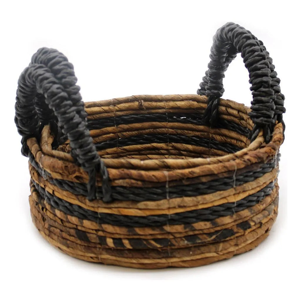 Ancient Wisdom Banana Leaf & Seagrass Baskets Set - Round - Pack of 2 Eco-Friendly Storage Home & Garden > Household Supplies > Storage & Organisation > Household Storage Containers > Storage Baskets emmy-jane-boutique.myshopify.com