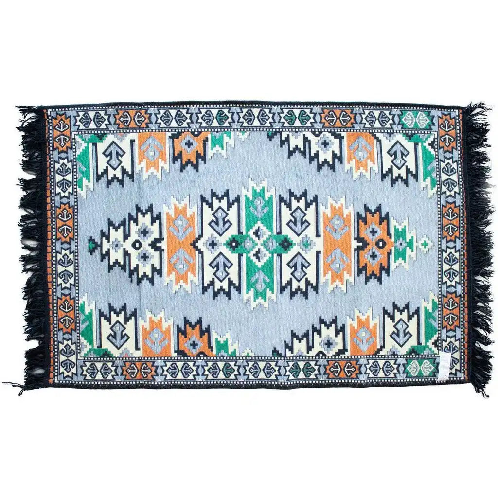 Ancient Wisdom Traditional Turkish Kilim Rugs - 125 x 80 cm - 5 Colours - Fairly Traded Home & Garden > Decor > Rugs > Colourful rugs > Traditional Turkish Kilim Rugs emmy-jane-boutique.myshopify.com